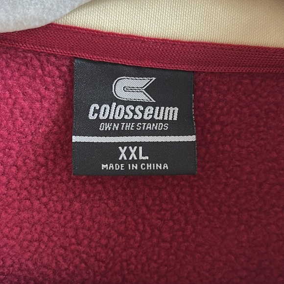 Florida State Seminoles Quarter Zip Pullover by Colosseum NWT Size XXL - Picture 3 of 10